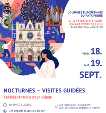 Visites nocturnes de la cathédrale