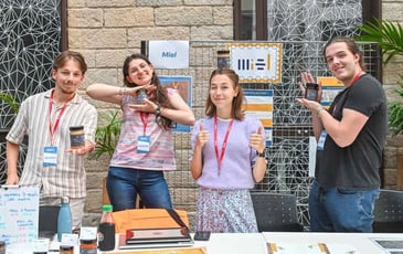 Atelier dégustation avec l'association Miel