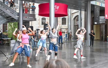 Performances du club de danse Jewel'Cly