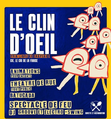 Le clin d’oeil, soutien au festival Les Yeux dans la Cour
