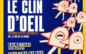 Le clin d’oeil, soutien au festival Les Yeux dans la Cour