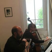 Concert de Basem Al-Ashkar et Emmanuelle Miton