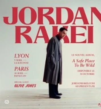 Jordan Rakei, tournée 2027