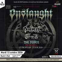 Onslaught + The Prophecy 23 + Toranaga UK