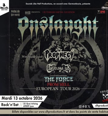 Onslaught + The Prophecy 23 + Toranaga UK