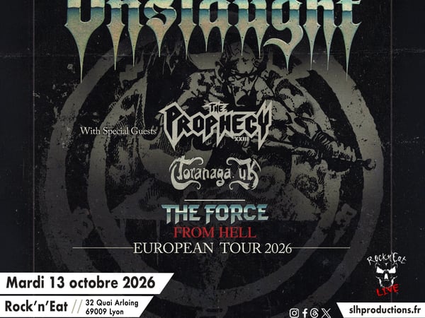 Onslaught + The Prophecy 23 + Toranaga UK
