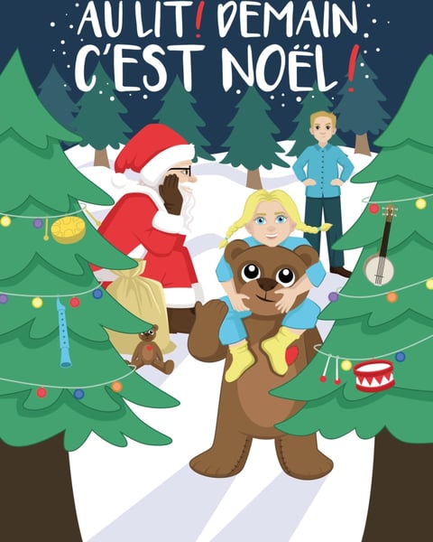 Au lit ! Demain c’est Noël !