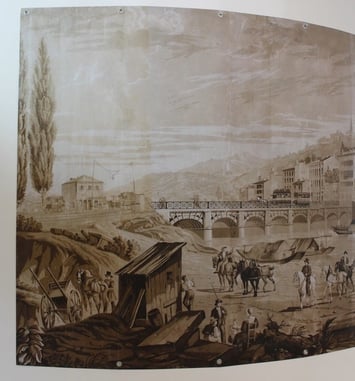 Exposition du papier peint panoramique Pignet