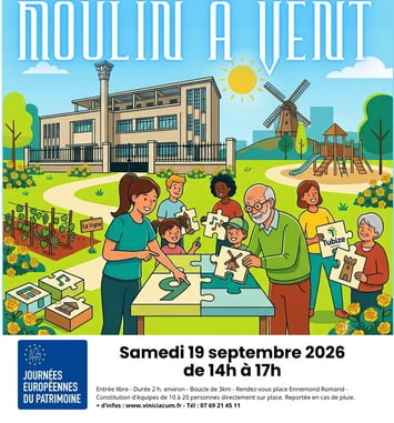 Escape Game Historique au Moulin-à-Vent avec Viniciacum