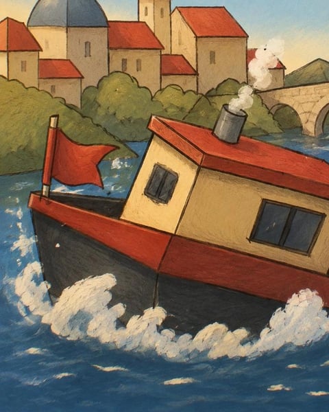 Panique à bord (sur le Rhône)