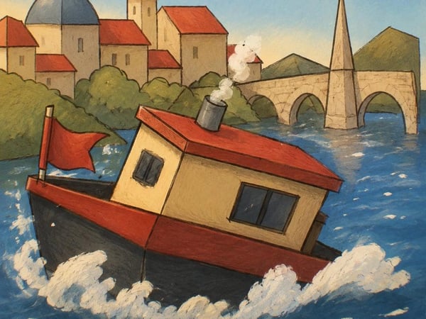 Panique à bord (sur le Rhône)