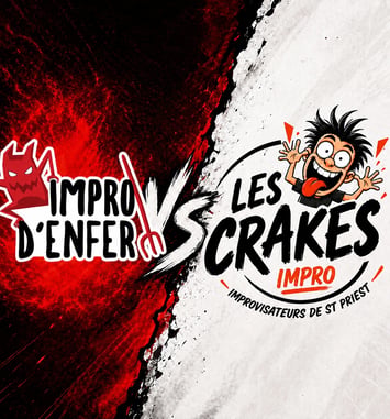 Les Crakes (St Priest) vs Impro d’Enfer (Paris)