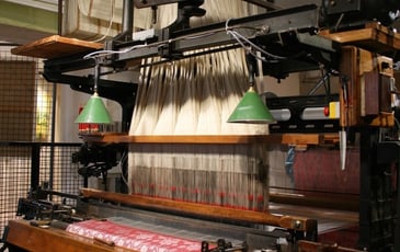 Démonstration de tissage