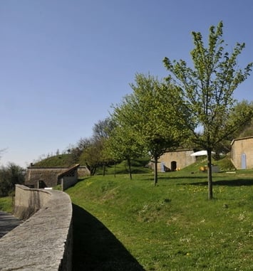 Visite de la Batterie des Carrières à Limonest.
