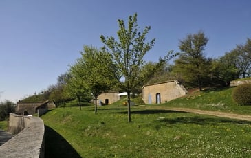 Visite de la Batterie des Carrières à Limonest.
