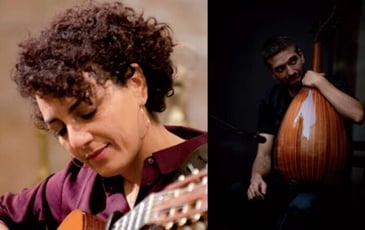 Concert sur photos par et avec Chems Amrouche & Mehdi Terry