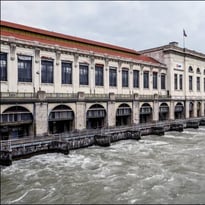 Visite de la centrale hydroélectrique de Cusset
