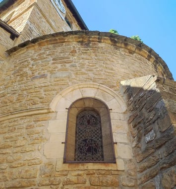Visite de l'église romane de Saint-Romain-au-mont-d'or