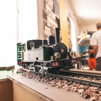 Le modélisme ferroviaire, visite commentée