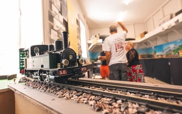 Le modélisme ferroviaire, visite commentée
