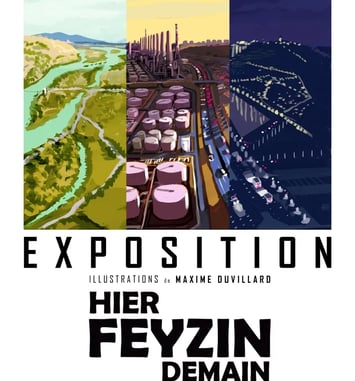Exposition « Hier Feyzin Demain » proposée par Maxime Duvillard