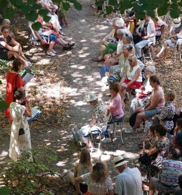 Lectures au Jardin