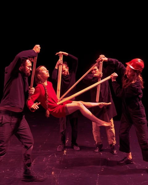 Camille Boitel & Sève Bernard, Un incroyable ballet d’images