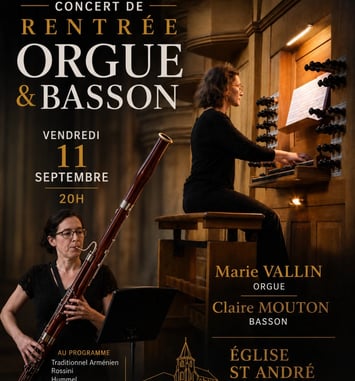 Le mariage de l’orgue et du basson pour un concert