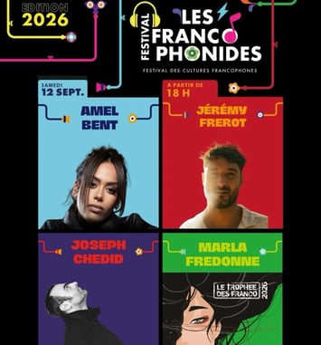 Amel Bent, Jérémy Frérot, Marla Fredonne et Joseph Chedid