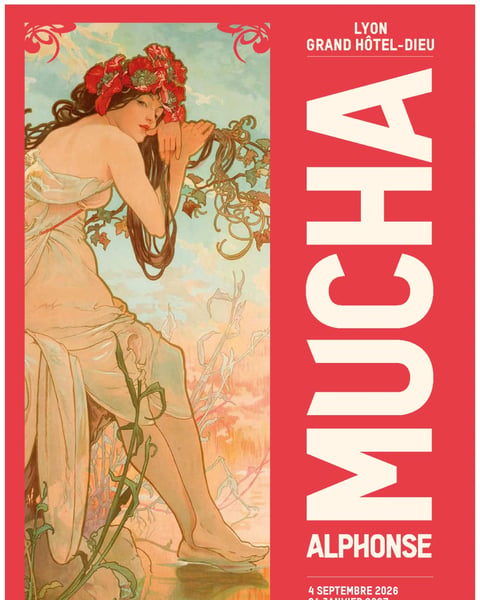 Alphonse Mucha s'installe à Lyon avec une exposition inédite
