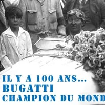 Conférence : "Il y a 100 ans..., Bugatti champion du monde"