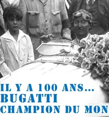 Conférence : "Il y a 100 ans..., Bugatti champion du monde"