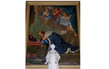 Les tableaux de l'église du Village et le Fort de Vancia