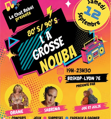 La Grosse Nouba : 80’s – 90’s · Concerts · Jeux · Surprises