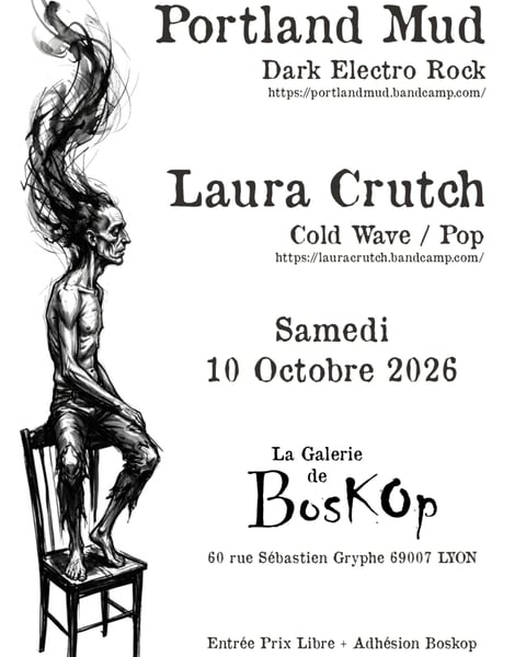 Concerts Portland Mud + Laura Crutch