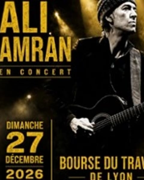Ali Amran en concert