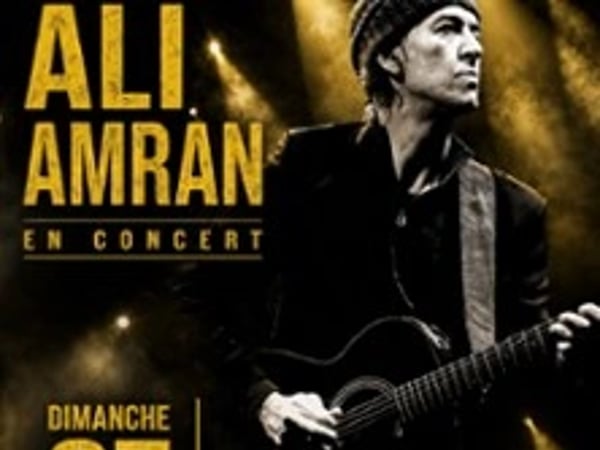 Ali Amran en concert