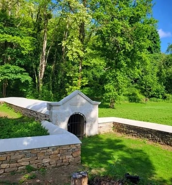 Visite de la source de Fontjards