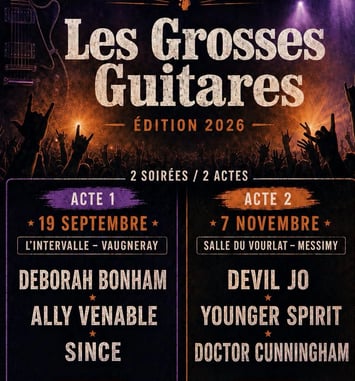 Les grosses guitares