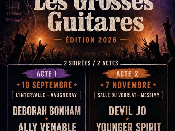 Les grosses guitares