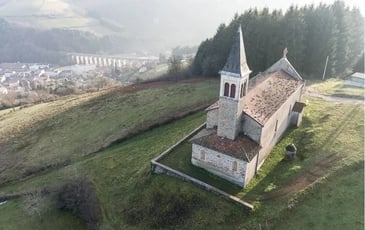 Prenez de la hauteur à la chapelle de Bel Air