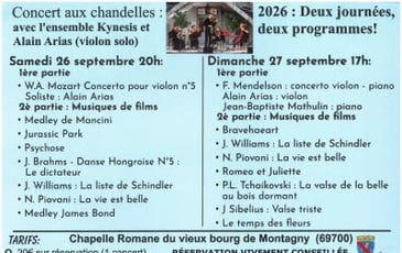 Concert aux chandelles