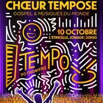 Grand Concert Gospel : Tempo par le Choeur Tempose