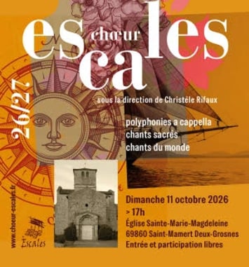 Choeur Escales, polyphonie a cappella