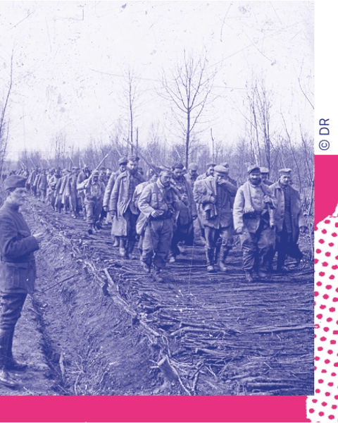 Guerre de 14-18, lettres et photos de la vie au front