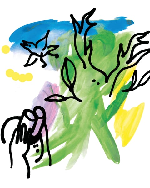 2 m² de forêt