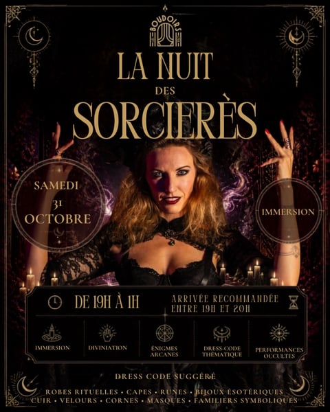 La nuit des Sorcières - Soirée immersive d'Halloween