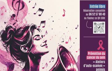 Soirée musicale solidaire pour Octobre Rose