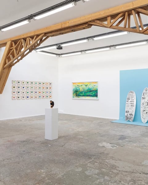 Lineup, exposition collective