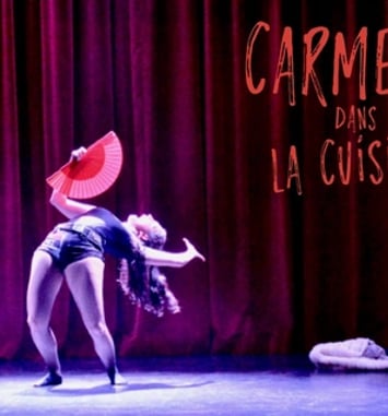 Carmen dans la cuisine